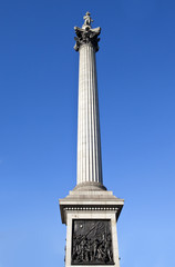 Fototapeta na wymiar Nelson's Column in London