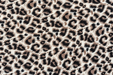 texture of close up print fabric striped leopard - 72931467