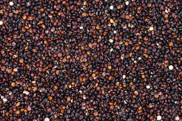 Black Quinoa background
