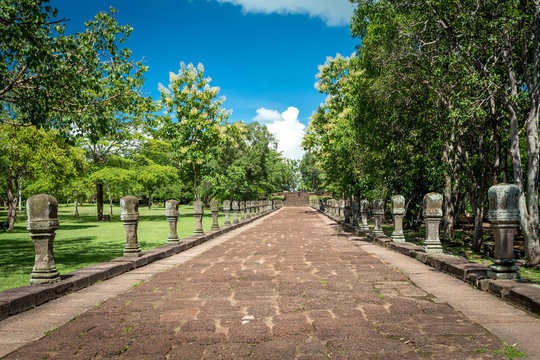 Phanom Rung Historical Park ,the walk way