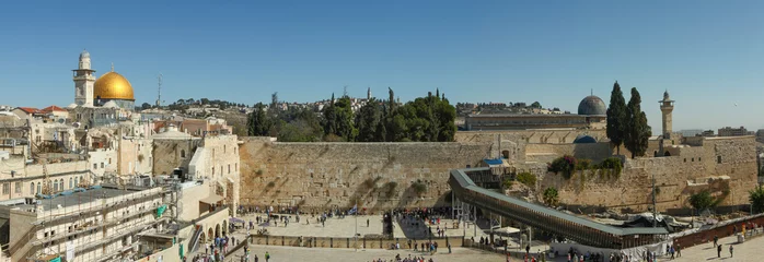 Foto auf Alu-Dibond Die Klagemauer - Jerusalem Israel © STOCKSTUDIO