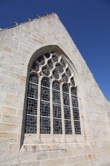 Obraz premium Vitrail de l'église Notre-Dame-de-la-Joie.