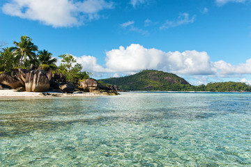 Clear Water and Beach Paradise in Seychelles