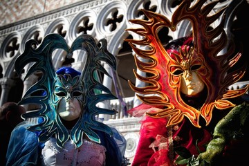 Venice carnival mask