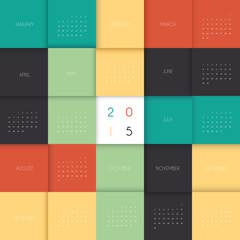 Calendar for 2015 year