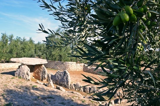 Dolmen della Chianca, Bisceglie, Puglia, Italia