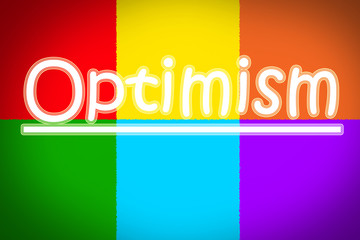 Fototapeta premium Optimism Concept