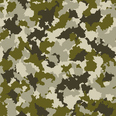 Seamless camouflage pattern