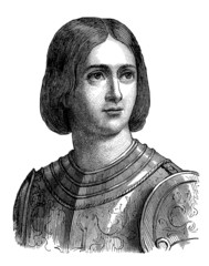 Joan of Arc - Portrait - Jeanne d'Arc - 15th century - 72944469