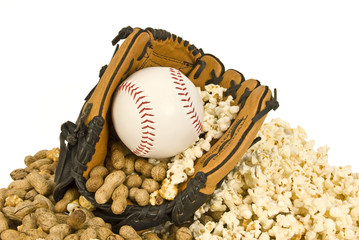 Peanuts Popcorn and Softball