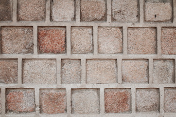 Brick Wall , Square Bolck
