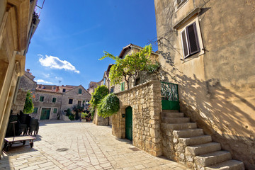 Old stone streets of Stari Grad