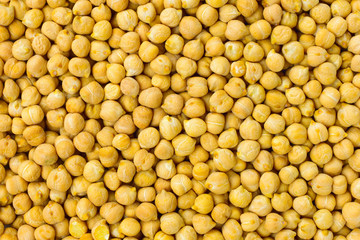 Chickpea seeds background or texture raw food