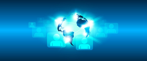 mondo, hi tech, sfondo, internet, comunicaizone © xyz+