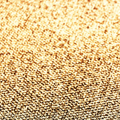 Glitter vintage golden lights background. Beautiful Christmas Gl