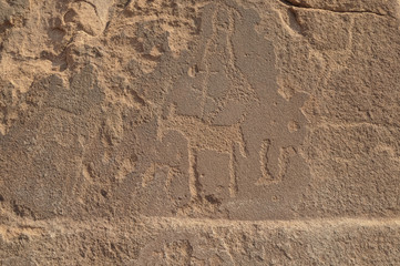 Felsgravuren, historisch, Twyfelfontein, Namibia, Afrika