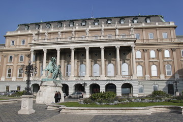 Obraz premium Palais de Budavár à Budapest, Hongrie