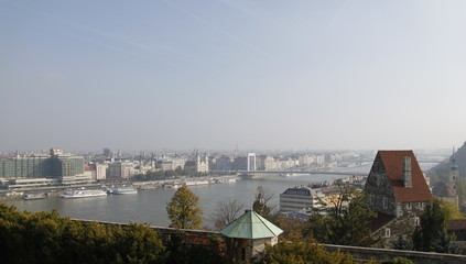 Obraz premium Le Danube à Budapest, Hongrie