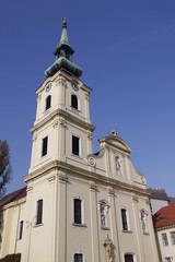 Fototapeta na wymiar Eglise orthodoxe à Budapest, Hongrie