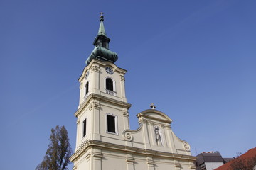 Fototapeta premium Eglise orthodoxe à Budapest, Hongrie