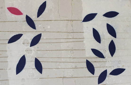 Hand made texture paper close up view