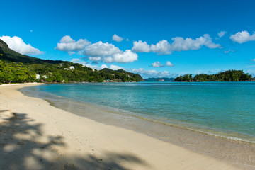 Anse Islet Beach at Port Launay, Seychelles