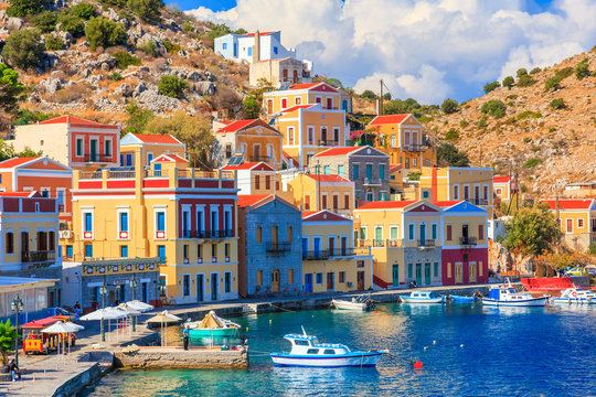 Fototapeta Stunning Greek Island