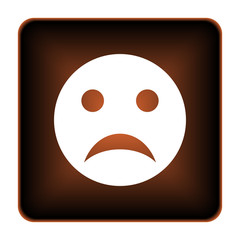 Sad smiley icon