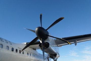 Propellerflugzeug - Detail