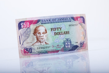 Jamaikanischer 50 Dollar Schein, Geldschein, Währung,