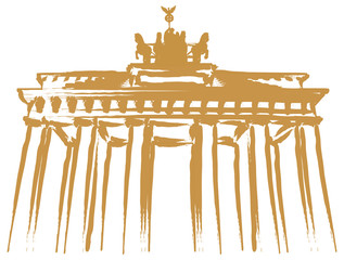 Obraz premium Brandenburger Tor