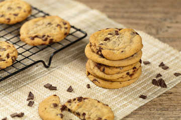 Delicious Fresh Chocolate Chip Cookies