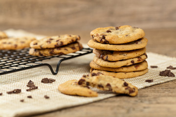 Delicious Fresh Chocolate Chip Cookies