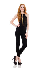 Fototapeta premium Woman in fashion clothing concept