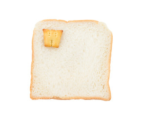 Cookies ABC with bread containing letters - W