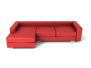 leather sofa