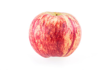 apple fruit with water drops isolated on white background