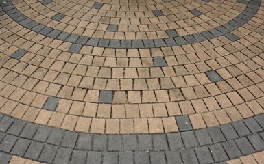 The fragment of a pavement