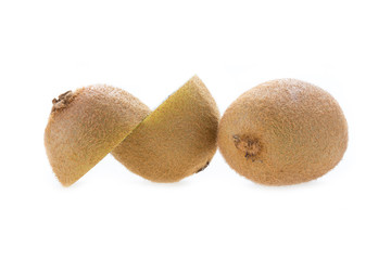 kiwi fruit isolated on white background