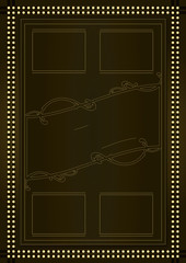 Prohibition Era Background and Frame Design