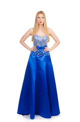 Woman in fashion clothing concept