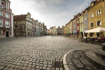 Panele Szklane Podświetlane  Rynek, Poznań