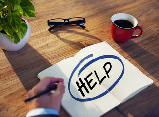 Multi-Ethnic Group of People and Help Concepts