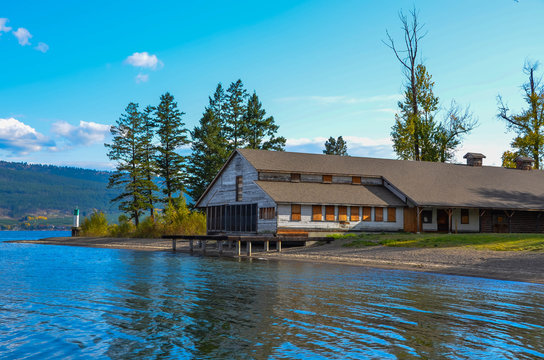 Fintry Packing House on Okanagan Lake