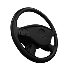 Steering Wheel Isolated