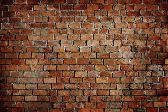 Fototapeta Klasyczny piękny teksturowany mur z cegły
