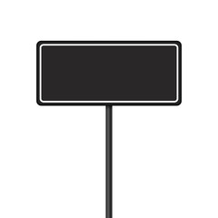 Obraz premium Vector set of signpost on isolated white background