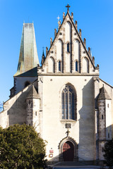 Fototapeta na wymiar church of Saint Barthelemy, Rakovnik, Czech Republic