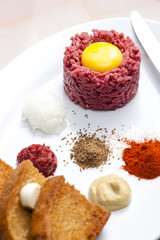 sirloin steak tartare
