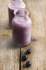 Blaubeersmoothie, Heidelbeersmoothie, Saft